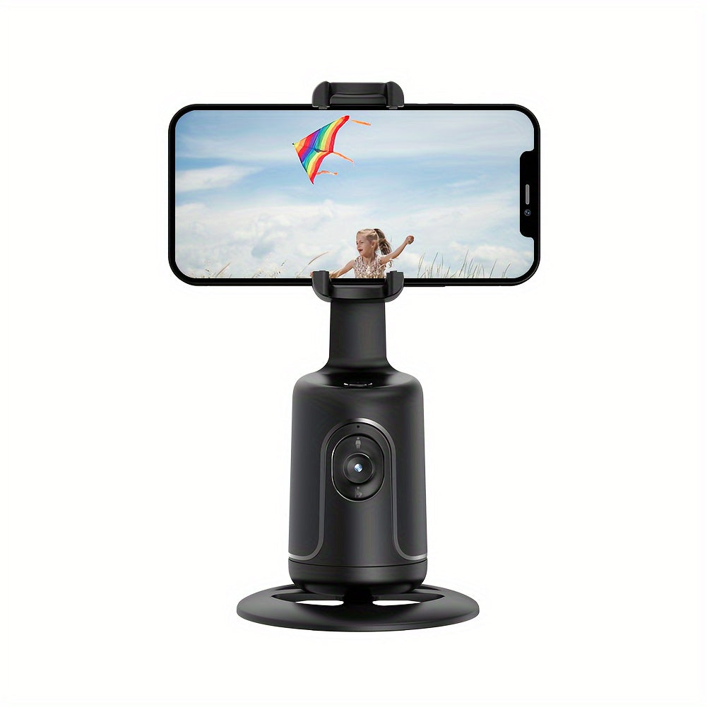FaceFlow Mini Gimbal – 2-Axis Auto-Tracking Phone Stabilizer with Smart Face Recognition & Tripod Stand